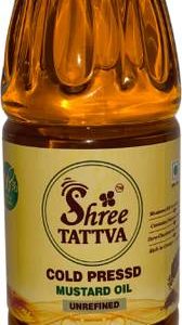 Organic Nation Kachi Ghani Mustard Oil Plastic Bottle (1 L)